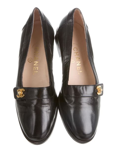 chanel losfers|chanel platform loafers.